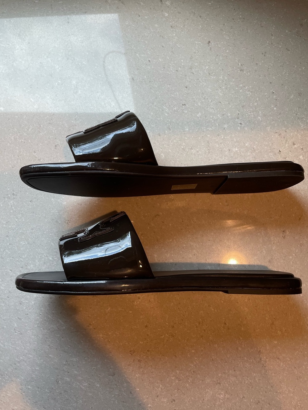 Tory Burch Double T Sport Slide | Coco - Picture 8 of 12
